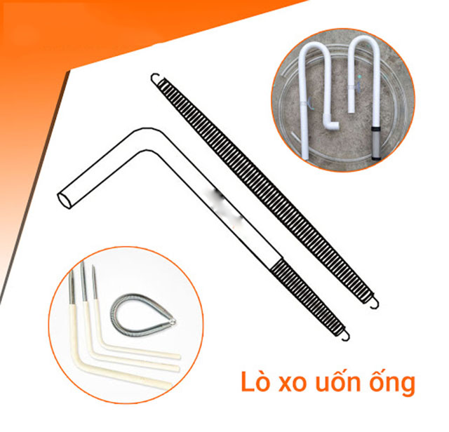 Cách uốn ống nhựa bằng lò xo