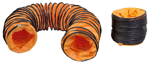 Ống thông gió màu cam vải Simili chính hãng, giá tốt 2021